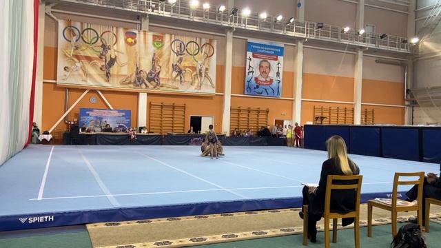 ТР 1 юношеский, Рыжова - Ковальчук - Тарасова, Комбинированное упражнение