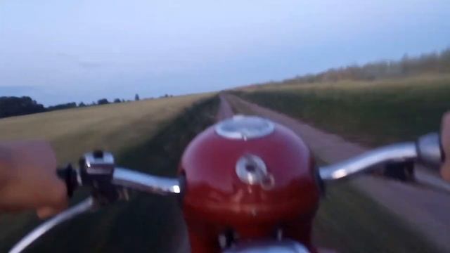 JAWA 350/354 1961г.в. VAPE 12V поехали вдвоем в соседнюю область ч?