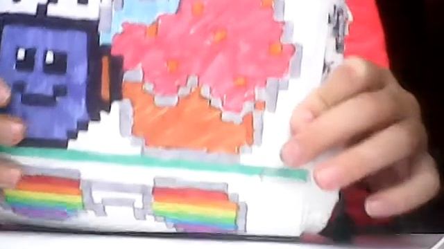 Мои иисунки по клеточкам.В коментах написано почему я видео долго не снимала смотреть онлайн