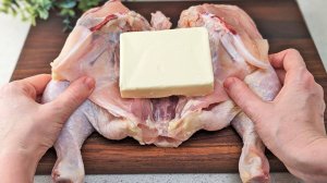 Секрет золотистой корочки! Лучший способ приготовить курицу в духовке!