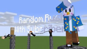 ✅️МАИНКРАФТ но это СТОЛБЫ Random Rush С ПОДПИЩИКАМИ!! + @TipoLevXD