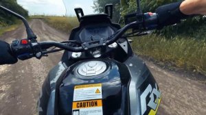 Тур-эндуро Cyclone RX401 на просторах полей