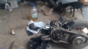 замена поршневой suzuki sepia zz 50куб