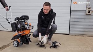 Подготовка к работе культиватора VILLARTEC T 930