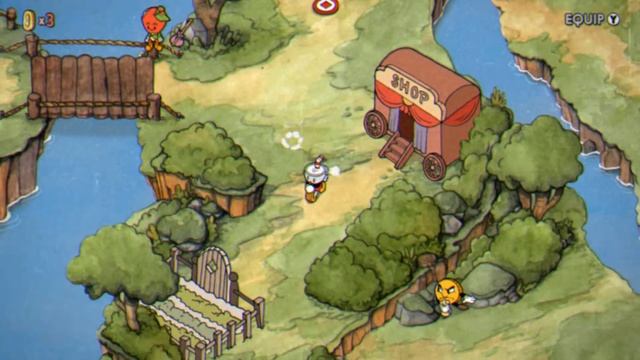 Дядя Пэтро играет в Cuphead