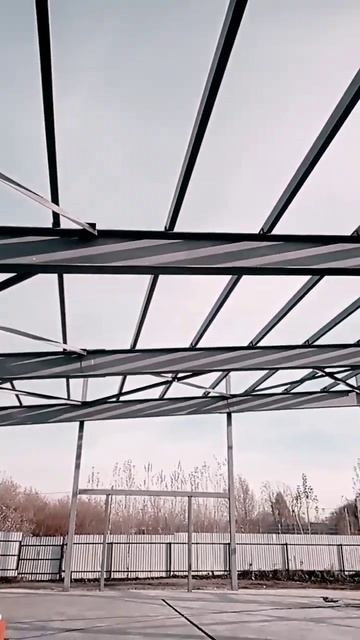 Сварка каркаса под СТО смотреть онлайн