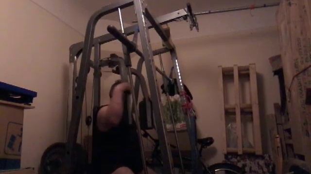 Грудь в смите 38серия,  9подход 50кг 2р, Krūtis Smita Trenažierī  38sē