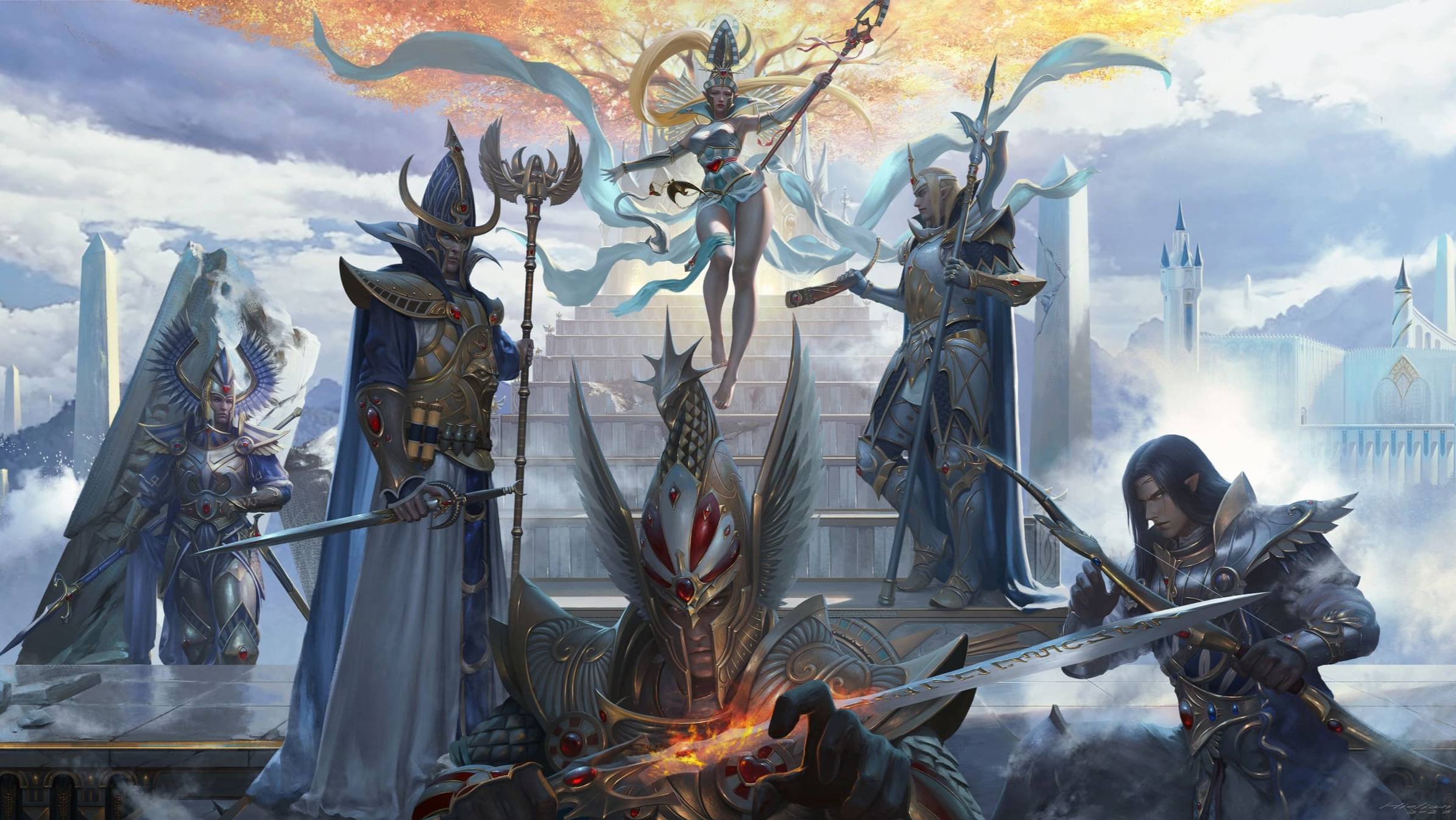 Total War: Warhammer III ( SFO- Scorched Earth ) 5# Алит Анар (Высшие Эльфы) лег +10 смотреть онлайн