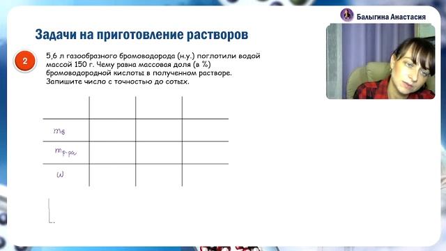 Годовой курс ЕГЭ+ДВИ 2024. Электролитическая диссоциация. Задачи на приготовление растворов. смотреть онлайн