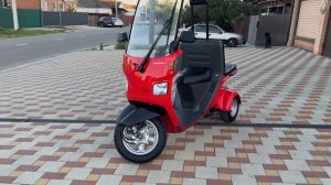 Honda Gyro Canopy TA03 Red Скутера из Японии «Скутер Гарант» Крас?