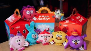 игрушки Смешариков в вкусно и точка в Кидз Комбо