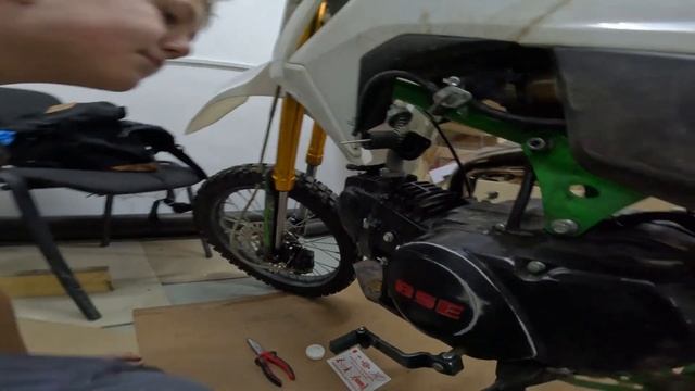 Починка Питбайка После Прохватa SSSR ATOM