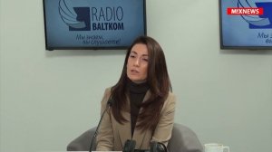 Утро на Балткоме - певица Яна Клявиня