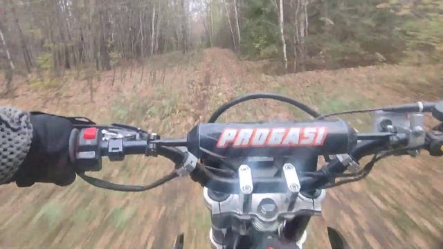 выехал в лес на progasi jumbo 125#progasi #врек #питбайк #motovlog #пока смотреть онлайн