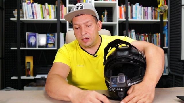 Как закрепить экшн камеру на шлем эндуро. Крепление ка
