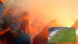 Зенит 5 - 1 Спартак. Атмосфера внутри Виража