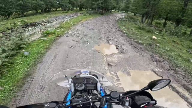 МОТОПУТЕШЕСТВИЕ на Кавказ ч7. Дорога на Софийские водо