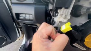 Замена подрулевого шлейфа MAZDA 3 BK.