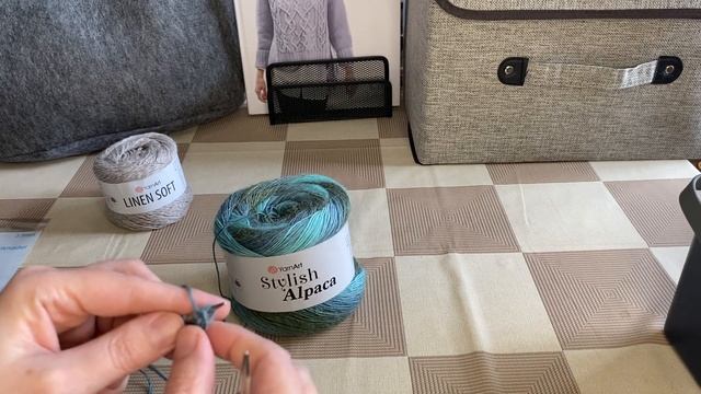 НОВИНКА! ПРЯЖА АЛЬПАКА STYLISH ALPACA YARNART! ИНТЕРЕСНАЯ! СЕКЦИ?