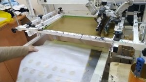 Шелкография на бумаге Тишью