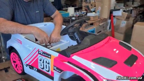 Как собрать детскую машину - fiksiki.com.ua