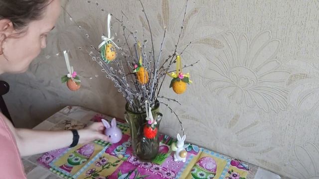 Моя праздничная сервировка стола на Пасху ❤️ смотреть онлайн
