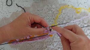 Кукольная кофта, связанная регланом на двух спицах, ма