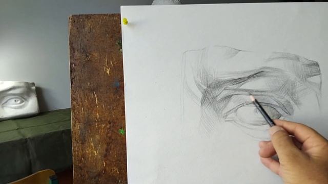 Как нарисовать глаза карандашом - обучающий урок