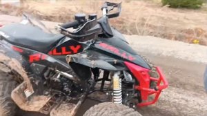 Обзор и покатушки на квадроцикле motoland rally 250