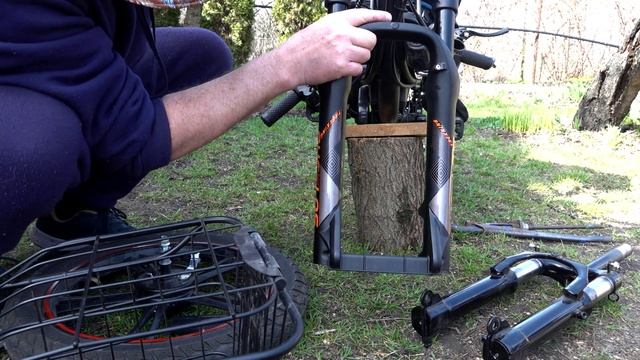 Электровелосипед Minako установка новой газо-масляной в?