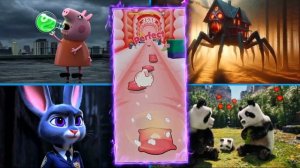 Червь-эрозионщик 🆚 Голова домового 🆚Зверополис Exe 🆚 Маккуин и поезд 💟Тайлз-Хоп