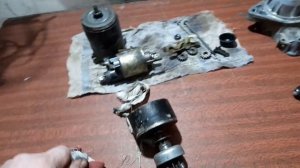 Ремонт стартера Toyota Wish двигатель 1ZZ