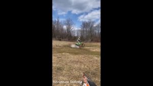 Все звуки кросс-ендуро мотоциклов kawasaki в движении