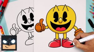 Как нарисовать ПАКМЕНА (БЕЗ ЛИШНИХ СЛОВ)