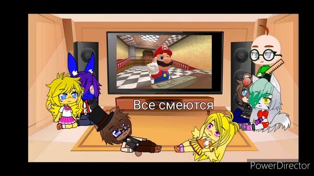 FNaF и Балди реагируют на SMG4 Mario plays Baldi's Basics. Атака Прошлого (3/7) смотреть онлайн