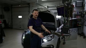 Диагностика по параметрам - давление на впуске.