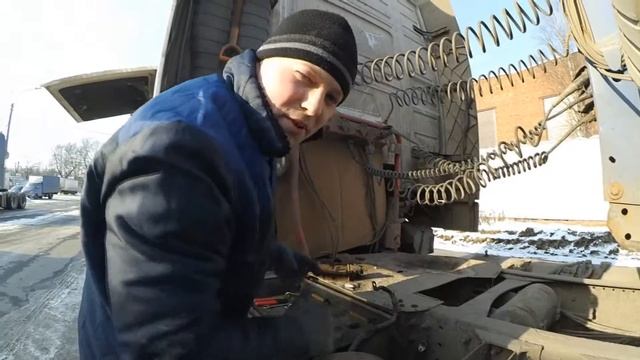 Ремонт грузовика