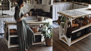 Сделали кухонный остров своими руками