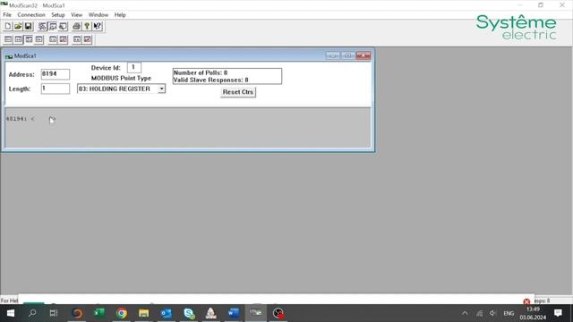 SystemeVar STV900 Настройки преобразователя частоты для рабо?
