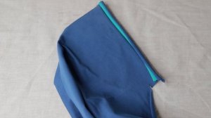 обработка горловины бейкой с открытым срезом