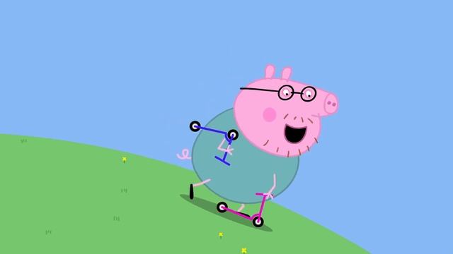 Самокаты Свинка Пеппа   Peppa Pig #мультфильм