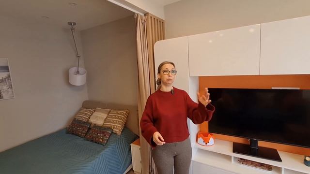 Обзор однокомнатной квартиры для постоянной заказчиц смотреть онлайн