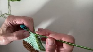 МК игрушка Авокадо крючком часть 1