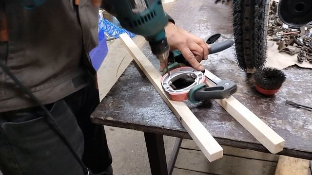 Установка мотора с альфы в ригу 4. Кастом советского мо