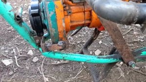 Обзор мотоцикла ИЖ с двигателем от бензопилы Урал