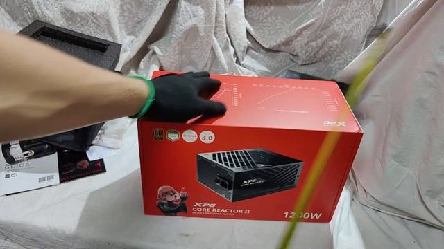 XPG CORE REACTOR 1200W. Блок питания.