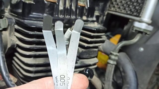 Регулировка клапанов 166 FMM Tekken.