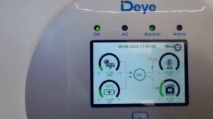 Работа гибридного Deye с електромобилем