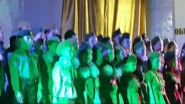 718 Хор Акварель песня Вставай страна огромная смотреть онлайн