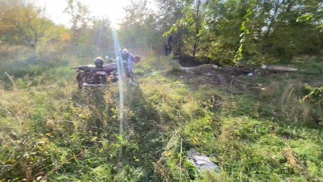 ПЕРВЫЙ ВЫЕЗД НА МОТОЦИКЛЕ ИЖ ЮПИТЕР 5 С ДРУЗЬЯМИ￼